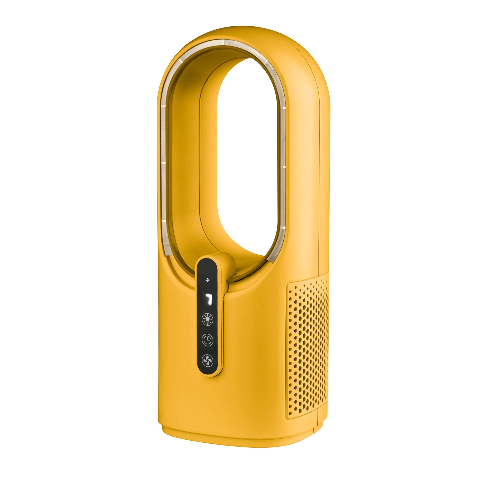 KTX-737683 Bladeless Tower Fan with Type-C Recharge, Night Light and Multiple Speed Settings