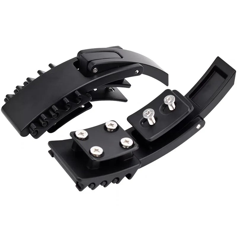 KTX-452819 Leather Weightlifting Belt - 10mm Thick Cowhide, 4-Layer Design, Lever Closure