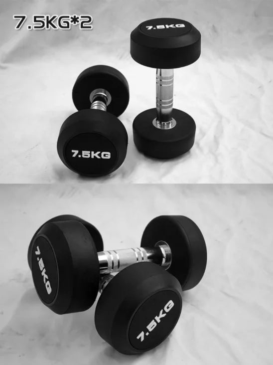 KTX-272019 Heavy Duty 20kg Iron Dumbbells for Home Fitness and Strength Training