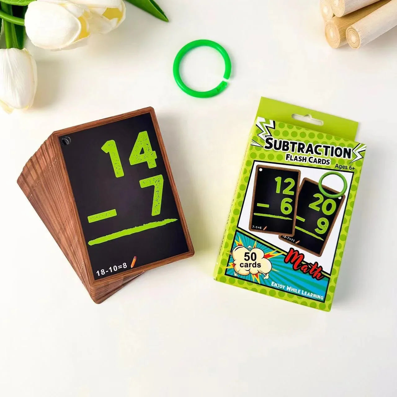 KTX-901779 Educational Flash Memory Game Playing Cards for Children Learning and Development