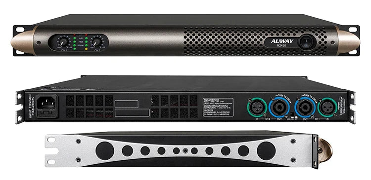 KTX-514387 Professional 2-Channel Digital Karaoke Amplifier with Mixer M2450 1U