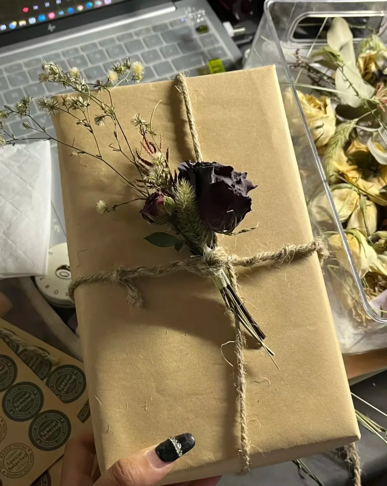 KTX-658899 300g A3 A4 Thick Kraft Paper Sheets for Craft and DIY Projects