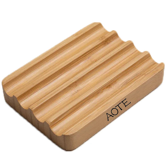 KTX-366419 Natural Wood Soap Box with Custom Logo for Bath and Toilet Supplies