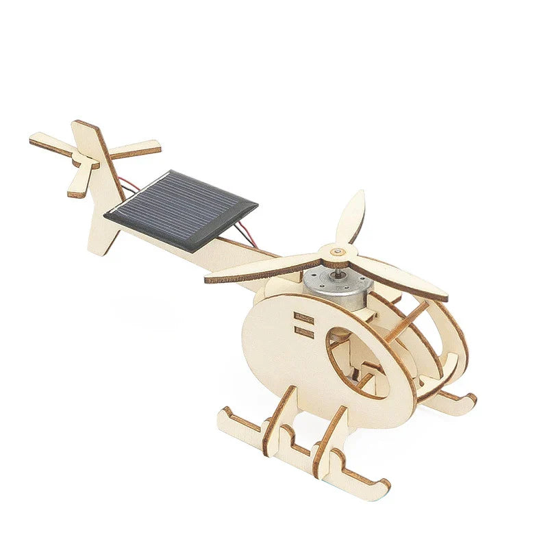 KTX-402515 Wooden STEM Assembly Car Model Kit - Educational DIY Science Toy for Kids