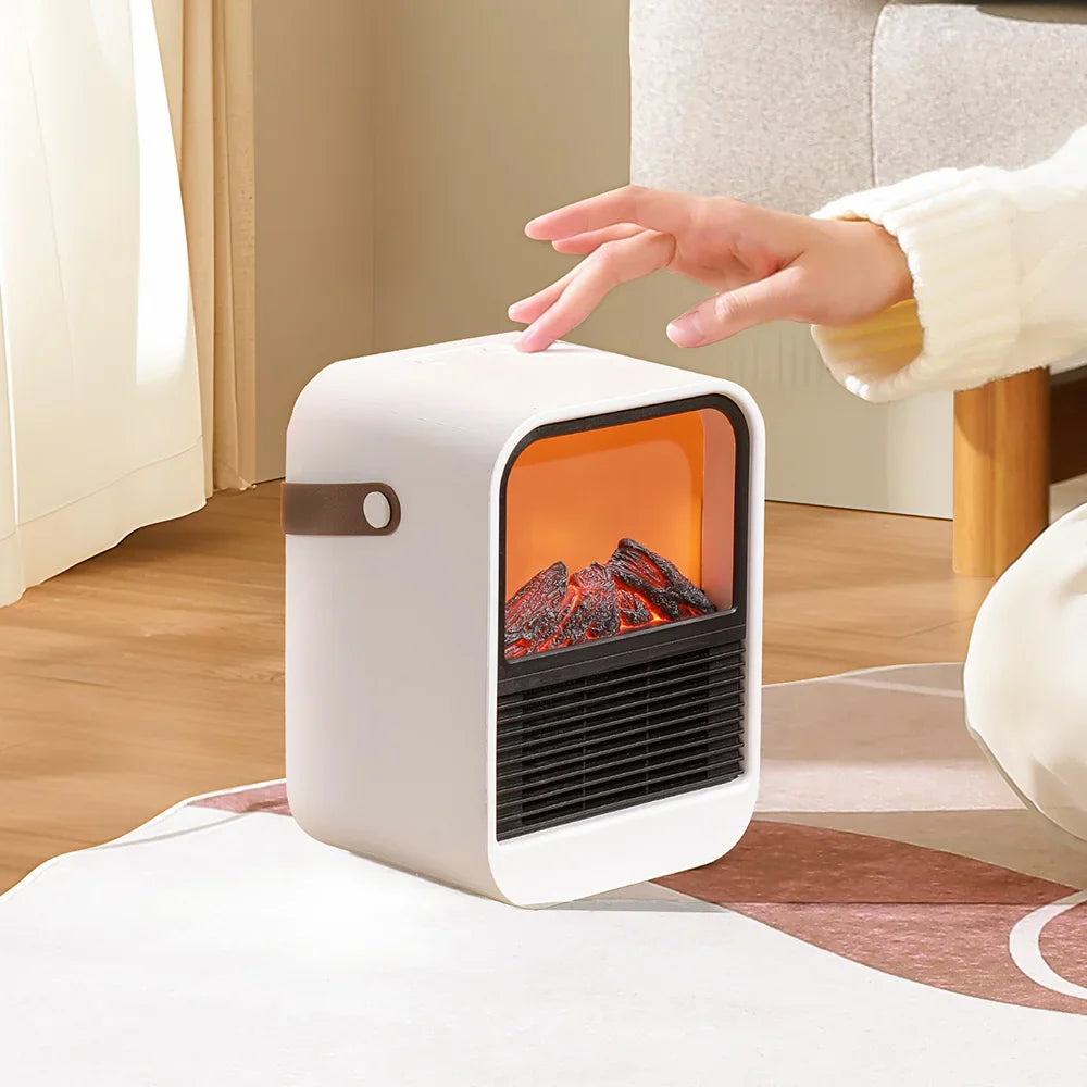 KTX-079187 Portable Electric Fan Heater for Home Office and Indoor Use - 1000W Quick Heat Solution for Winter
