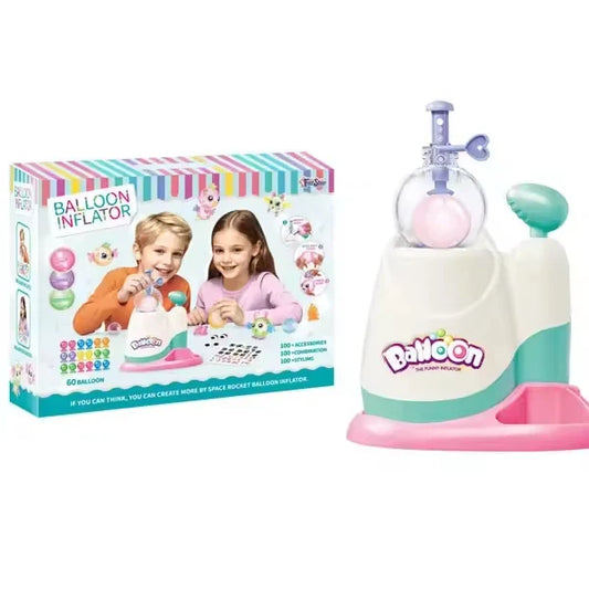 KTX-575635 Magic Balloon Inflator Plastic Toy for Kids - Educational DIY Activity