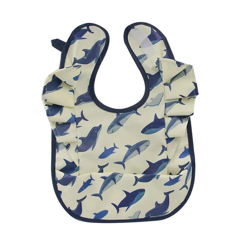 KTX-228563 High Quality OEM PU Baby Bibs for Euro Market