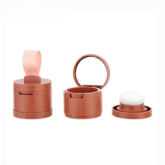 KTX-751635 Customisable Loose Powder Makeup Jar with Sponge Ball Applicator