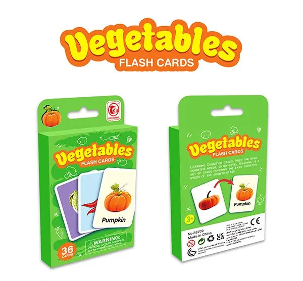 KTX-905619 Early Learning Math Educational Cards - 36 Piece Set for Kids