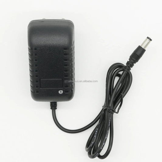 KTX-731411 12V Power Adapter with EU/UK/US Plug for LED Strips, CCTV Cameras, and TV Set Boxes