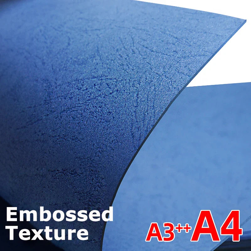 KTX-839699 A4 230gsm Embossed Texture Cardstock Paper in Multiple Colours – 50 Sheets Pack