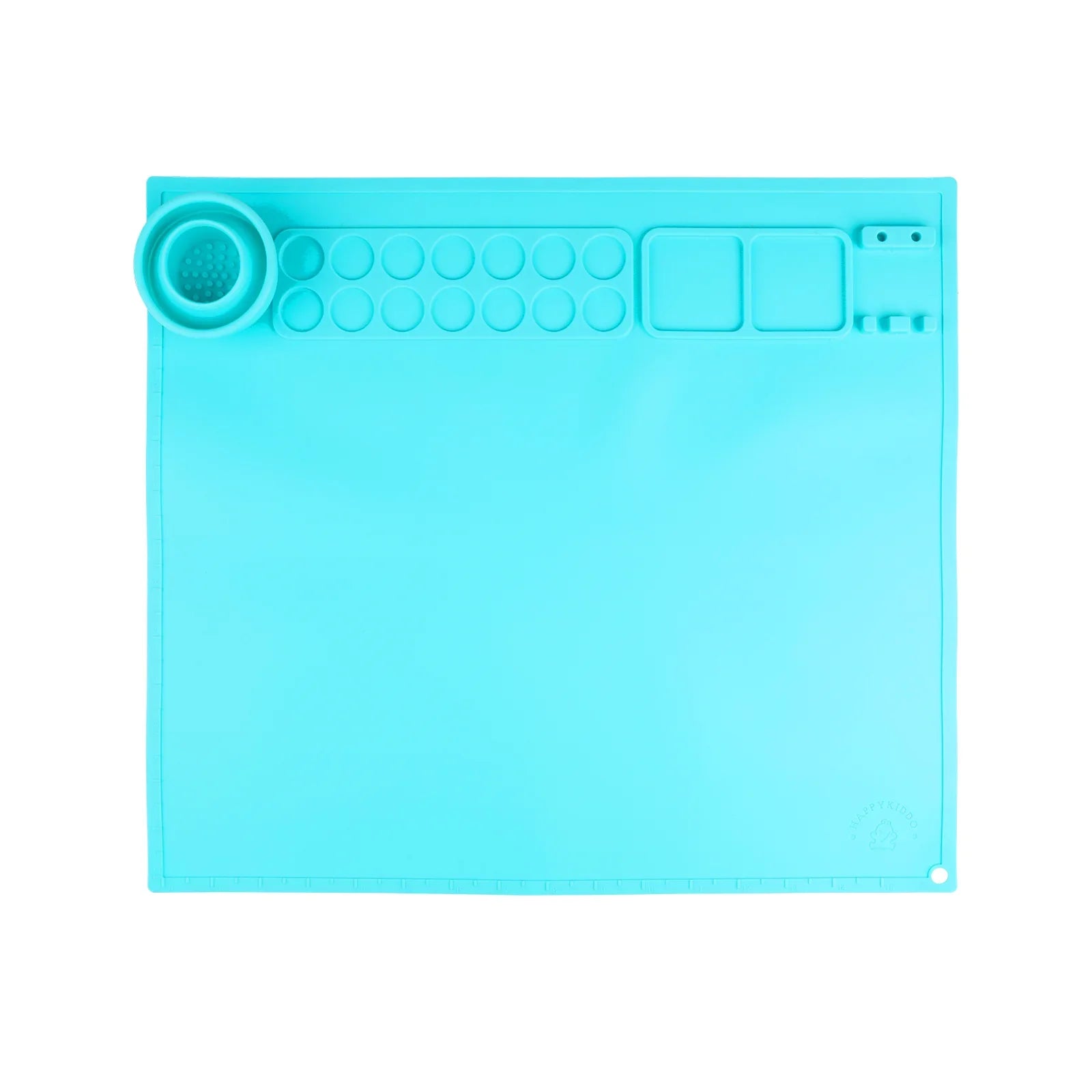 KTX-649683 Waterproof Silicone Drawing Mat for Kids - Foldable DIY Art Mat with Cup