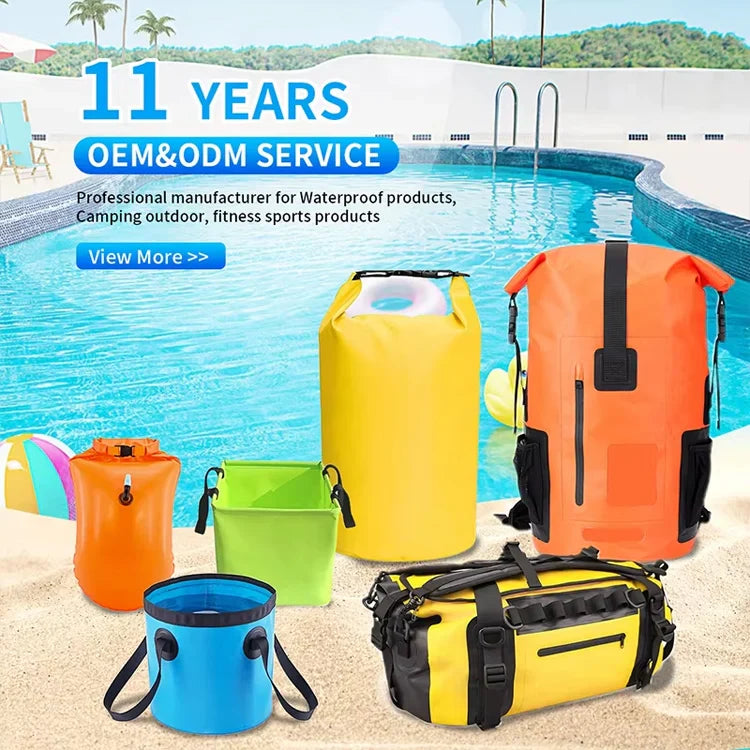 KTX-011027 Durable Waterproof Outdoor Sport Backpack Dry Bag - Available in Multiple Capacities (2L, 5L, 10L, 15L, 20L, 30L)