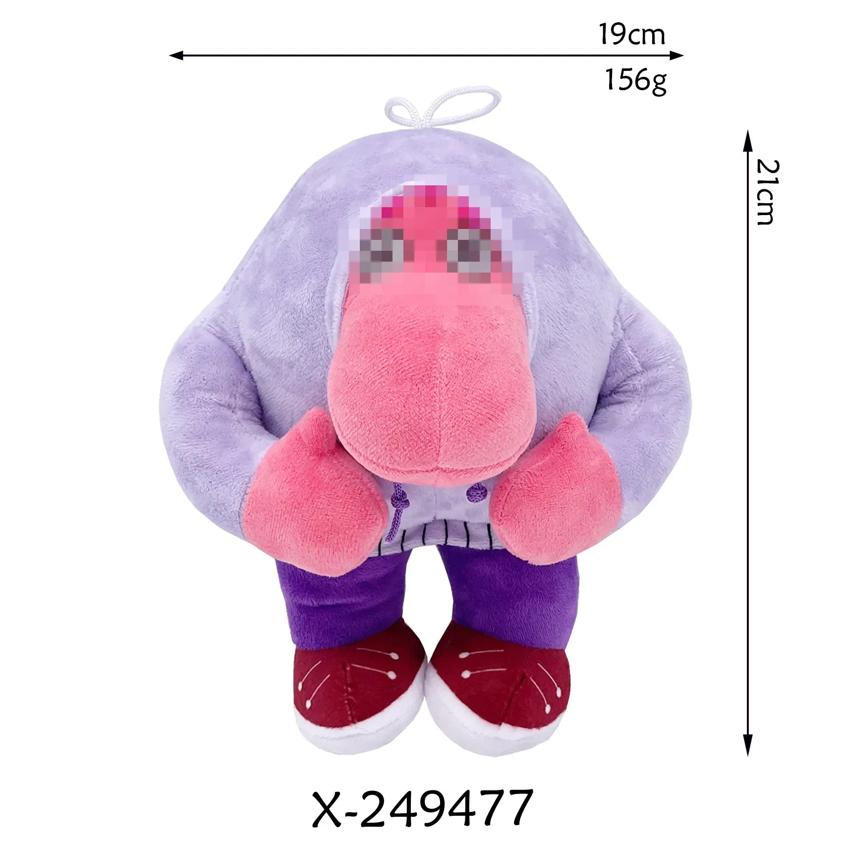 KTX-557459 Plush Stuffed Animal Claw Machine Doll - Cute and Soft Toy for All Ages