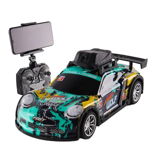 KTX-722515 2.4G Remote Control Racing Drift Car with FPV Camera and Lights for Kids