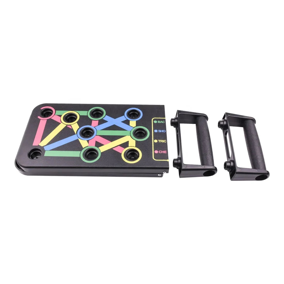 KTX-534163 Multifunctional Foldable Push Up Board with 14-in-1 Exercise Features for Home Gym Fitness