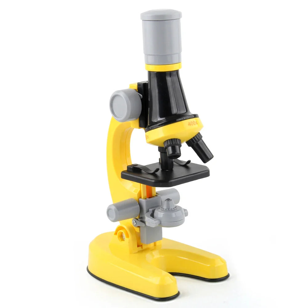 KTX-719827 Portable LED Microscope for Kids, 40X-1200X Magnification, Educational Science Tool for Beginners