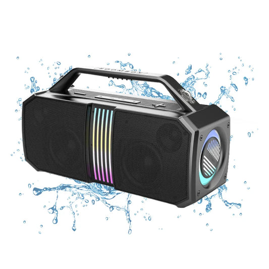 KTX-809939 100W RGB Light Bluetooth Karaoke Speaker with Bonica Subwoofer for Outdoor Use