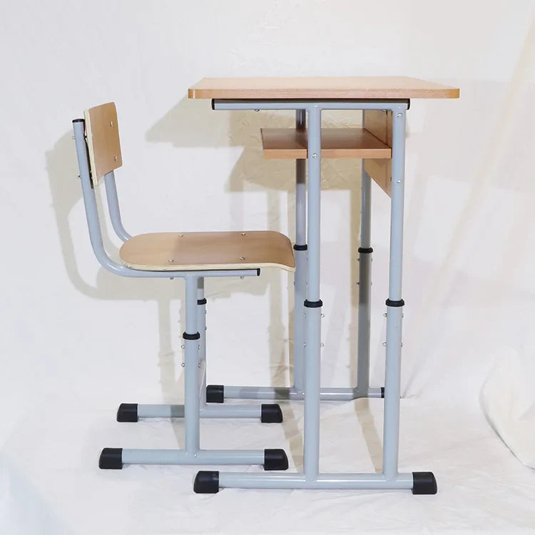 KTX-745683 Wooden Classroom Student Desk and Chair Set for Middle School