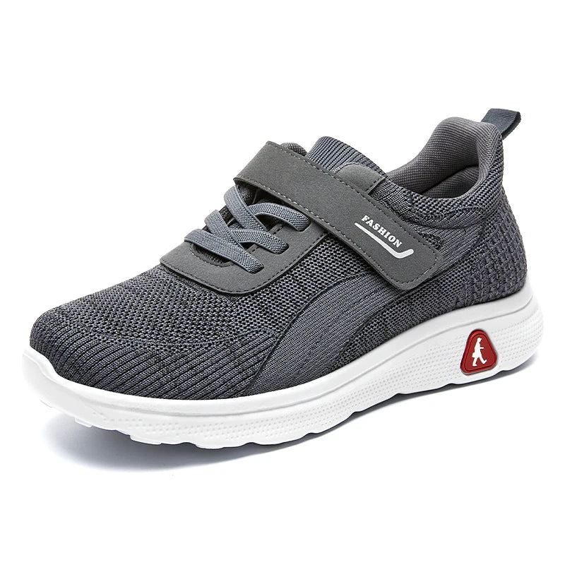 KTX-738195 B-22007 Men's Casual Comfortable Flats Men's Sneakers Lace-Up Mesh Shoes Lightweight Breathable