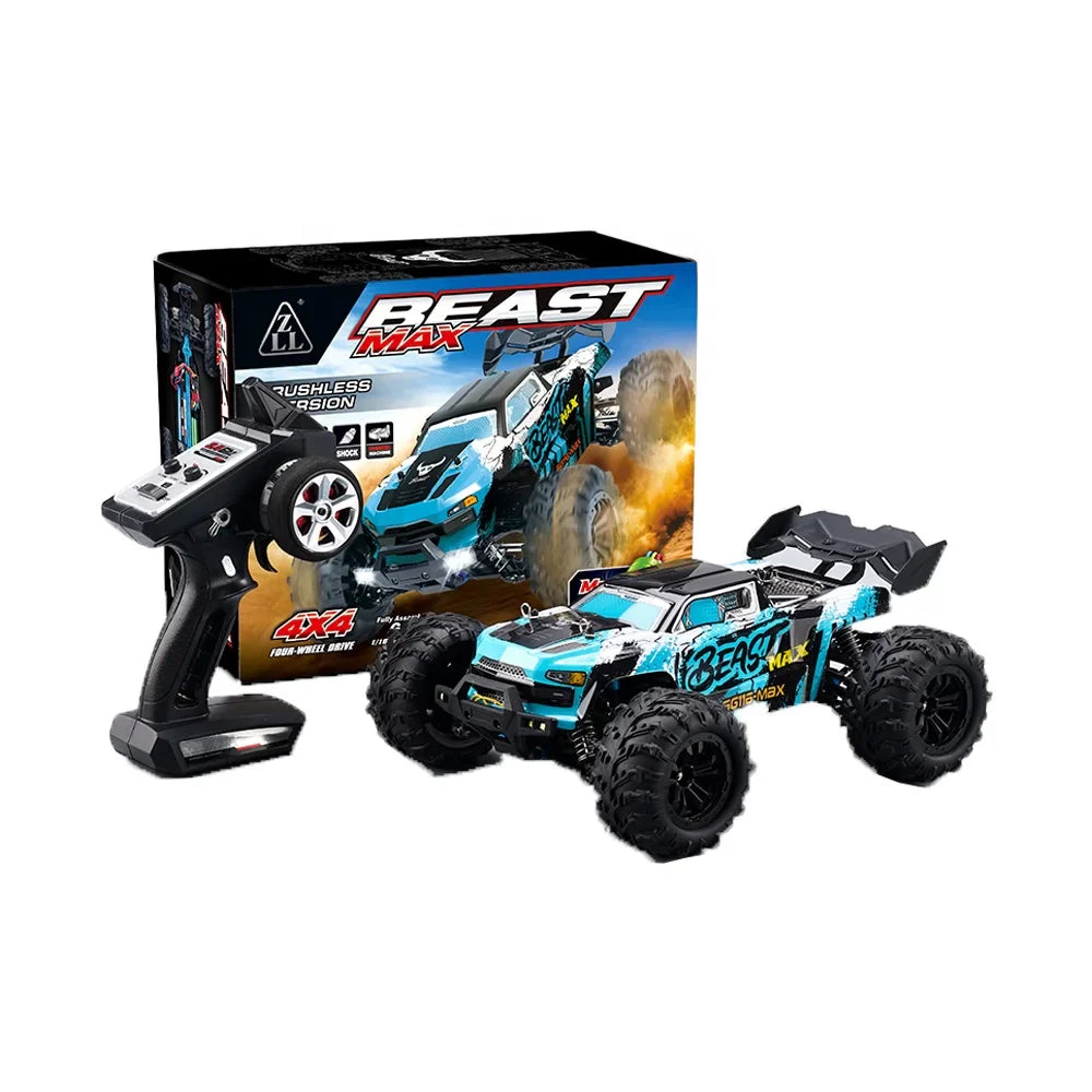 KTX-862419 ZLL SG116 Max 1:16 Brushless Off-Road Remote Control Car 80KM/h 4x4 High-Speed Racing Vehicle