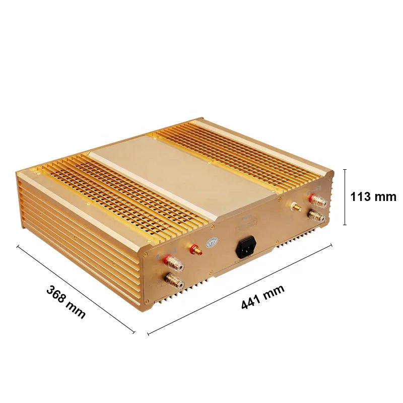 KTX-924563 High-End Class AB Stereo Power Amplifier 150W x 2 for Home Audio Systems