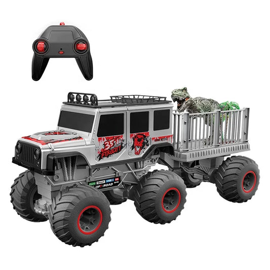 KTX-623059 6WD Off-road Remote Control Truck 1/16 Scale 2.4G High-Speed Electric Vehicle for Kids