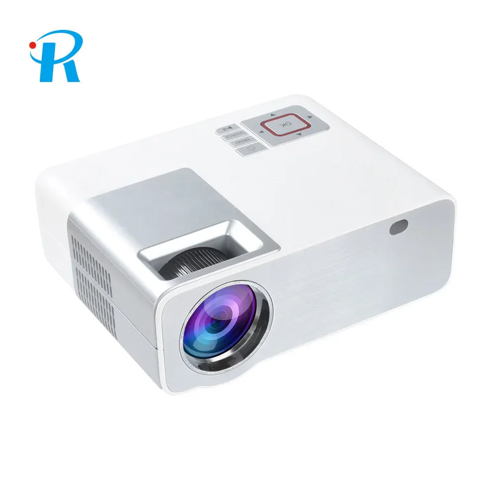 KTX-089555 1080P Portable Wi-Fi Projector for Home Theatre and Outdoor Movie Experience