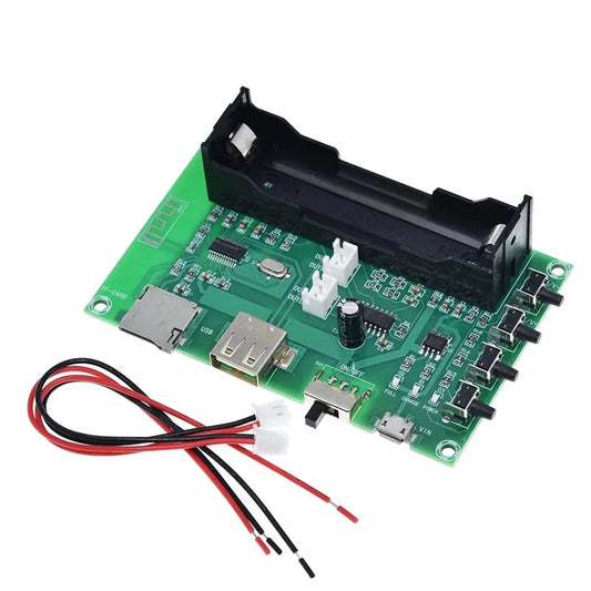 KTX-695187 Rechargeable Digital Amplifier Board with Dual Channel 10W Output