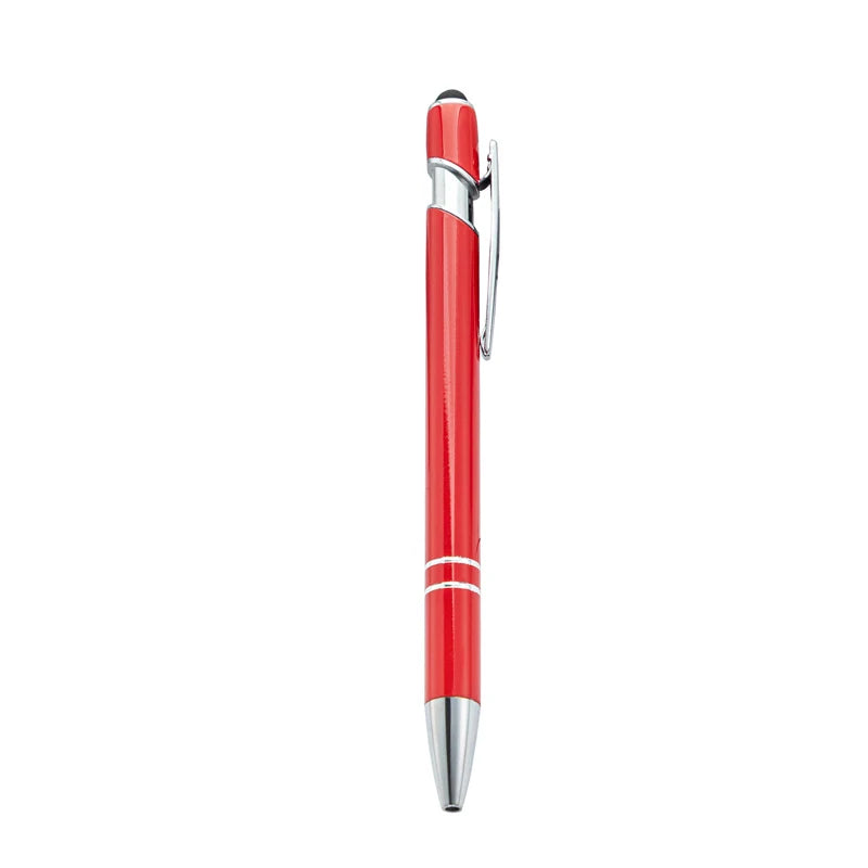 KTX-029395 Custom Multi-Coloured Metal Ballpoint Pen with Stylus for Office and School Use