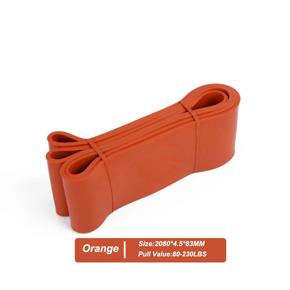 KTX-747731 Heavy Duty Resistance Bands - Set of 5 Exercise Stretch Bands for Fitness Workouts
