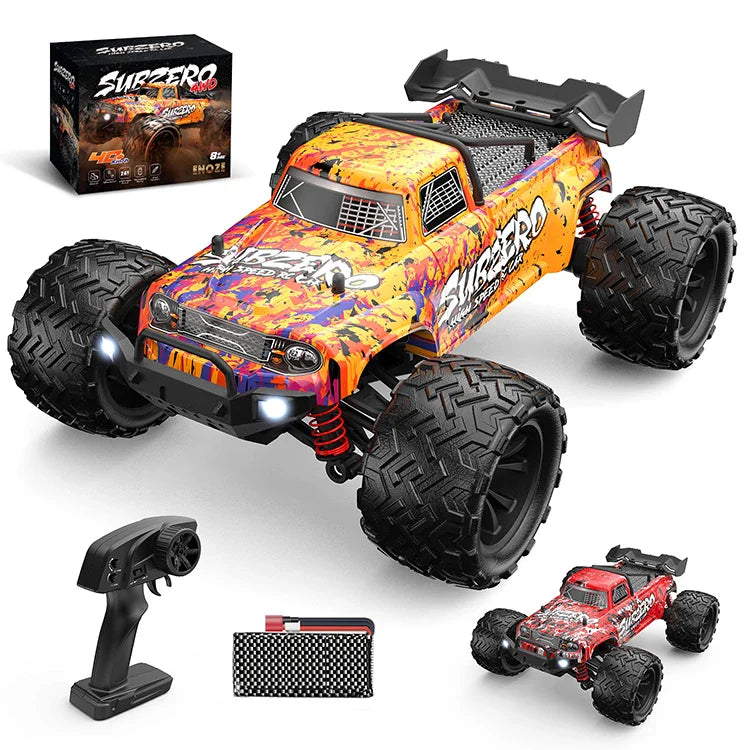 KTX-937235 2.4GHz Waterproof RC Racing Car - 1/16 Scale, 40+ MPH Speed, Dual 280 Motor, Ready-to-Go