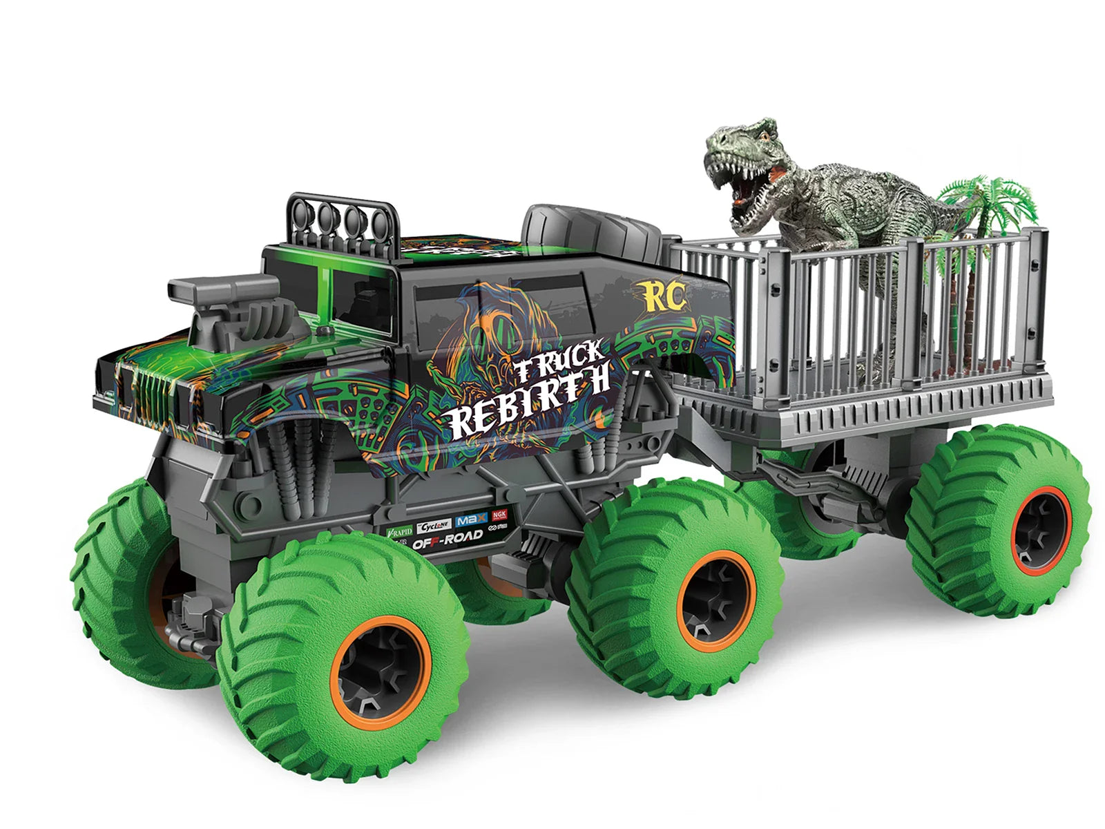 KTX-507795 6WD 2.4G 1:16 Remote Control Off-Road Monster Truck - Indoor and Outdoor Use