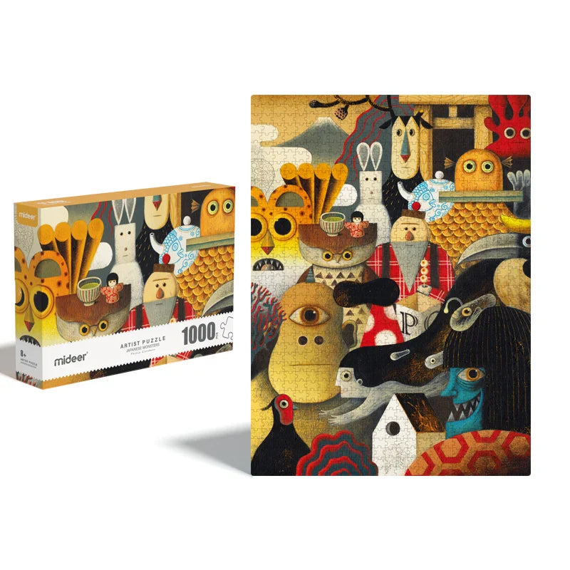 KTX-743699 Custom Art Puzzle - 500 to 1000 Pieces for Unique Artwork Creation