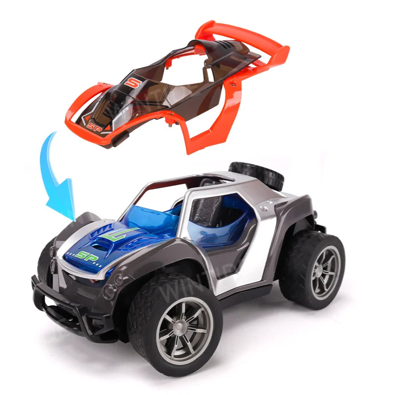 KTX-377875 4WD Off-Road Remote Control Buggy with Interchangeable Shells for Kids Ages 2-14