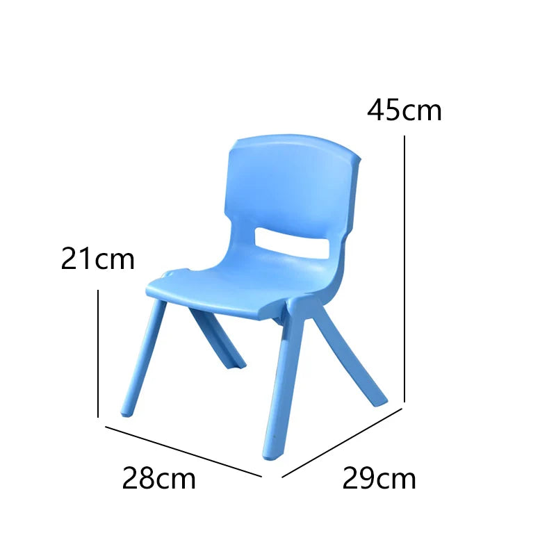 KTX-972499 Durable Plastic Stacking Chair for Children - Ideal for Schools, Daycares and Nurseries
