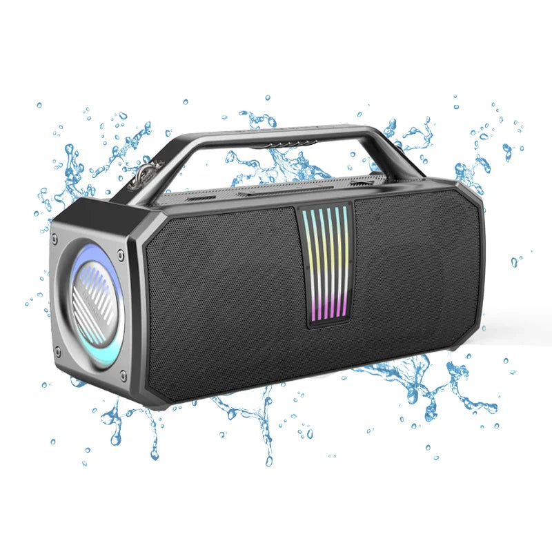 KTX-809939 100W RGB Light Bluetooth Karaoke Speaker with Bonica Subwoofer for Outdoor Use