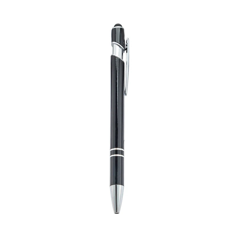 KTX-029395 Custom Multi-Coloured Metal Ballpoint Pen with Stylus for Office and School Use