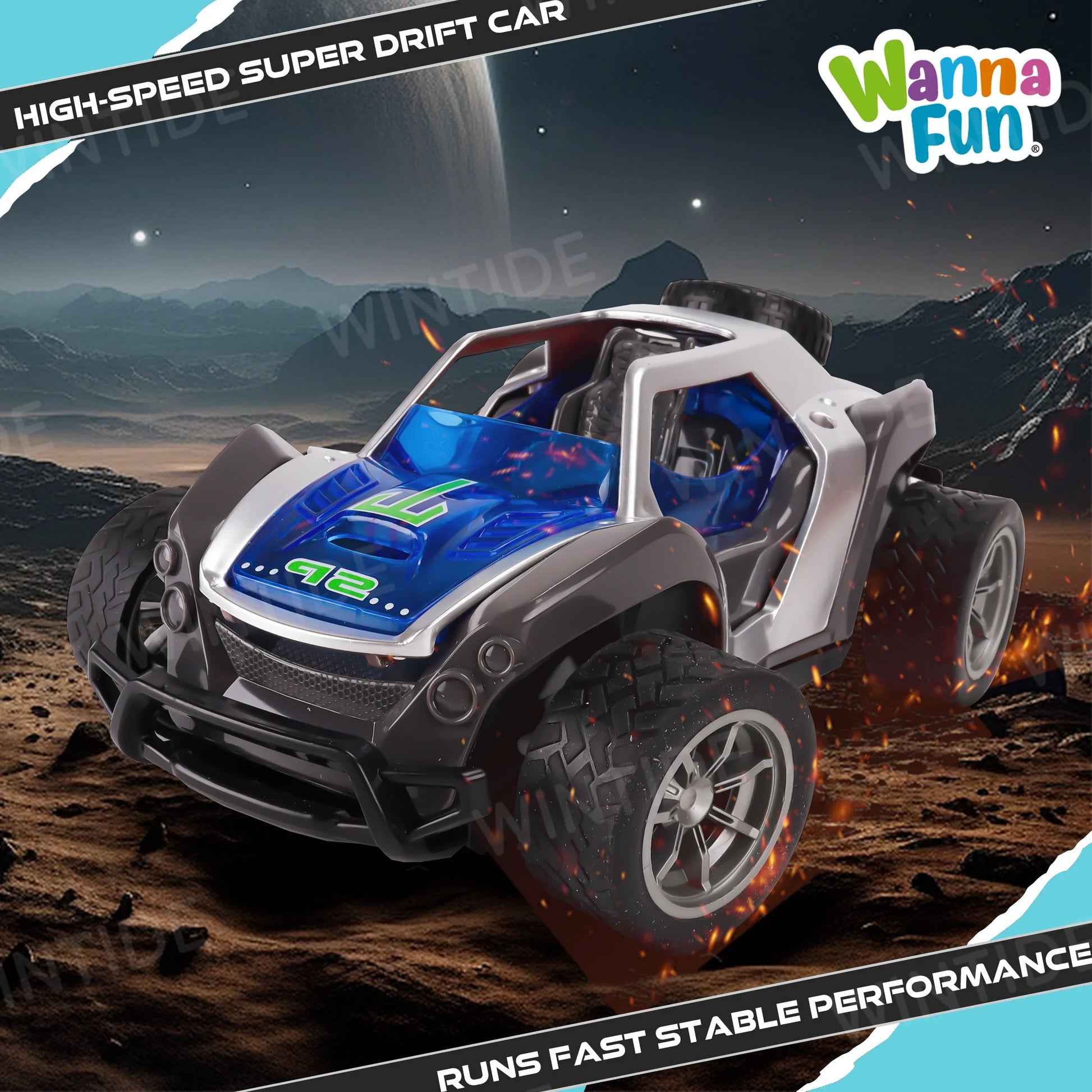 KTX-377875 4WD Off-Road Remote Control Buggy with Interchangeable Shells for Kids Ages 2-14