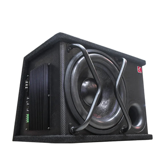 KTX-204307 12-Inch Active Subwoofer for Car Audio Systems - 12V Automotive Speaker