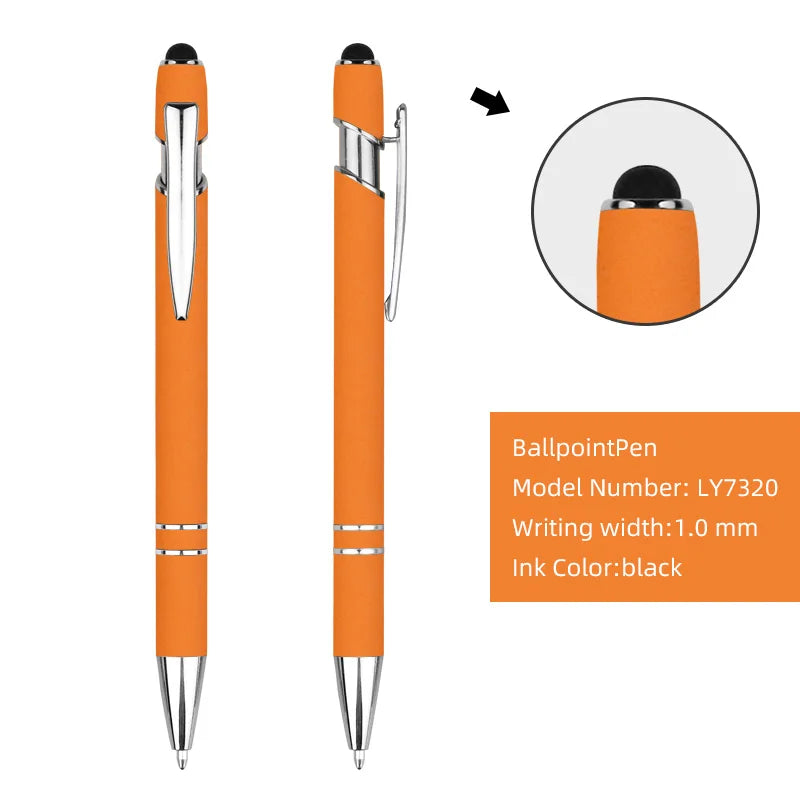 KTX-224851 Customisable Multi-Colour Ballpoint Pens with Plastic and Metal Design