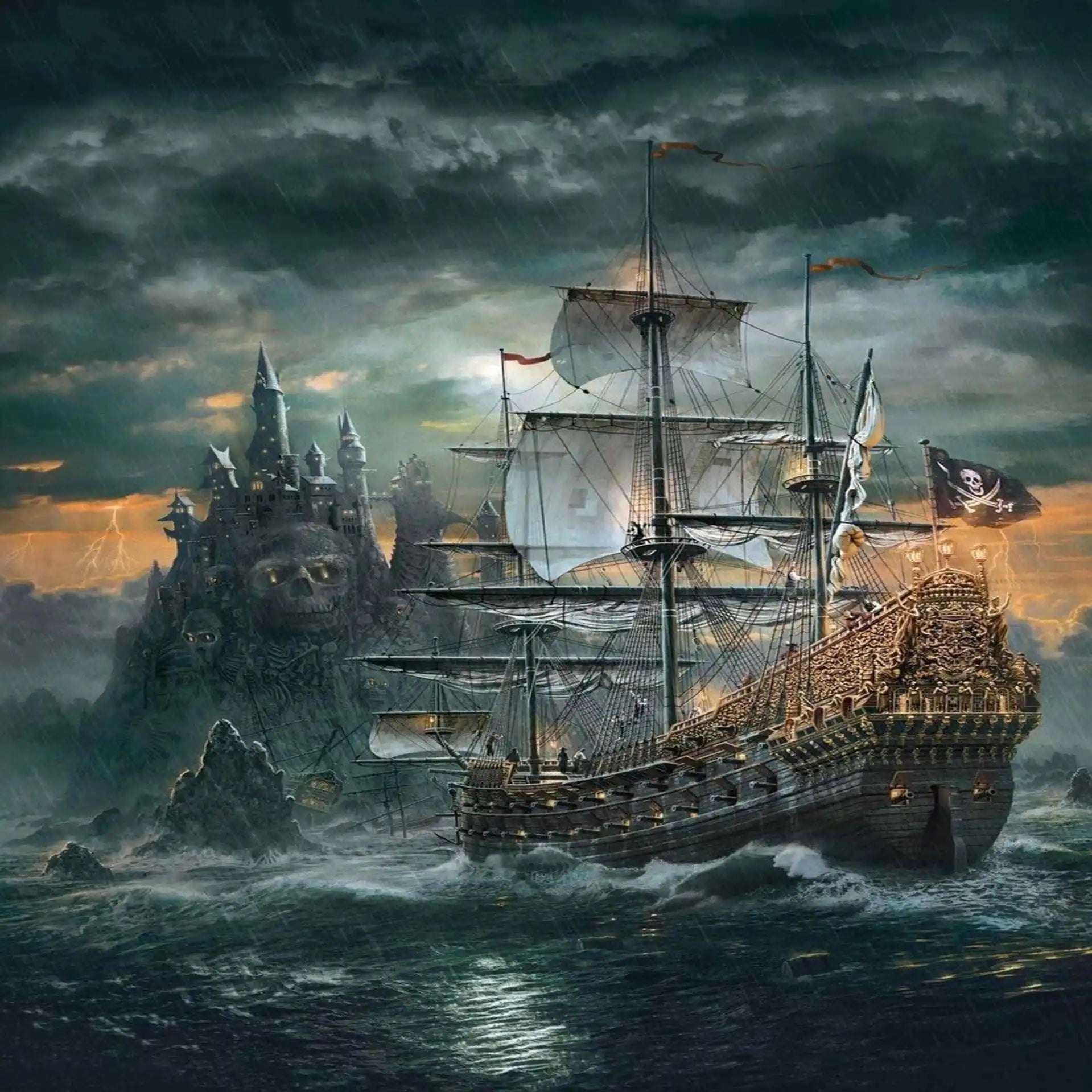 KTX-514323 Custom 1000 Piece Jigsaw Puzzle Featuring Famous Painting Scenery for Educational Decompression Activities
