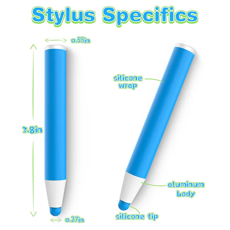 KTX-376339 Interactive Colourful Magnetic Stylus Pen for iPad, Tablet, and Phone