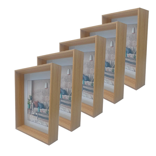 KTX-390739 Metal and Plastic Silver Photo Frames in Various Sizes 4x6, 5x7, 8x10, A3, A4