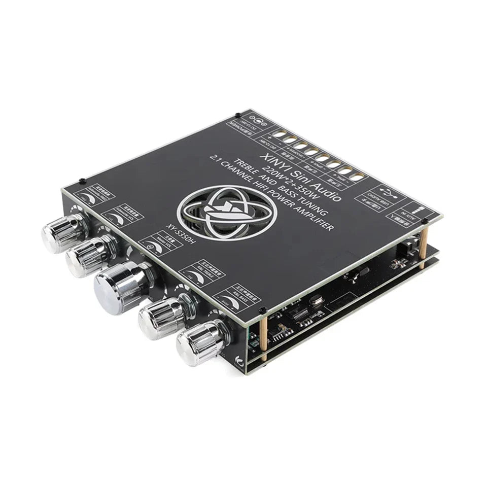 KTX-550099 2.1-Channel TPA3251 Bluetooth Digital Amplifier Module with Subwoofer Output 220Wx2+350W Power