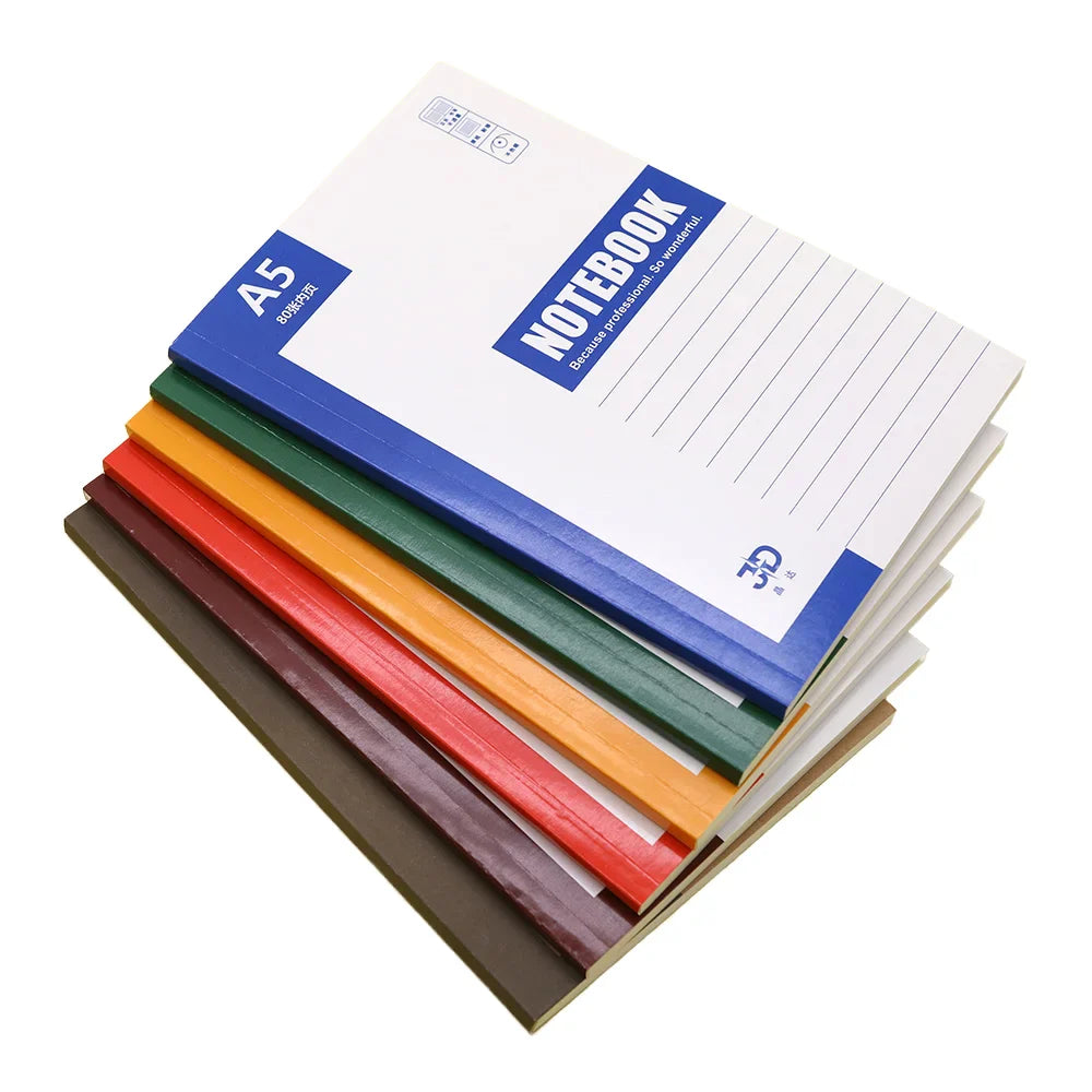 KTX-047507 Custom Soft Cordless A5 Diary Notebook and Thickened B5 Business Exercise Book