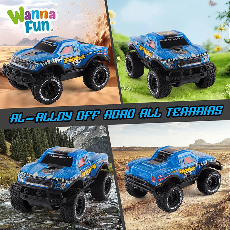 KTX-312339 1:20 Scale 4-Channel Remote Control Off-Road Car with TPR Wheels for Indoor and Outdoor Use