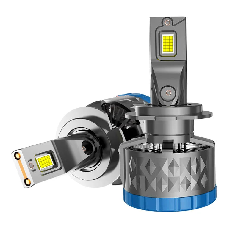 KTX-326355 High Power 160W 16000Lm H7 LED Headlight Bulb for H4, H1, H11, 9005, 9006, 9012 with 6000K White Light, 12V High Low Beam