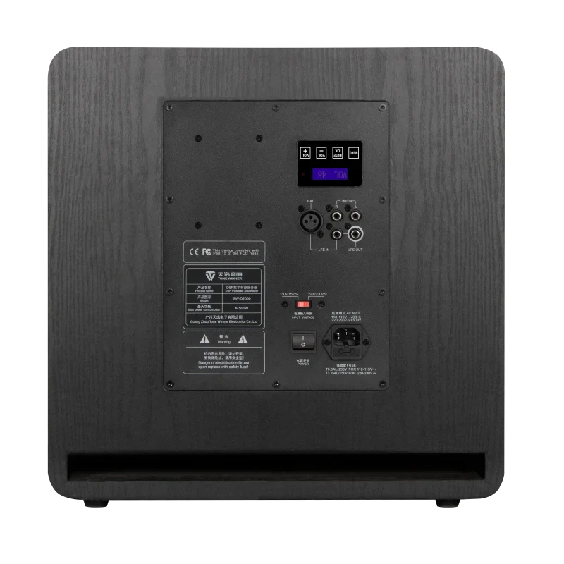 KTX-499219 12 Inch Subwoofer with DSP and Bluetooth Control Sound System