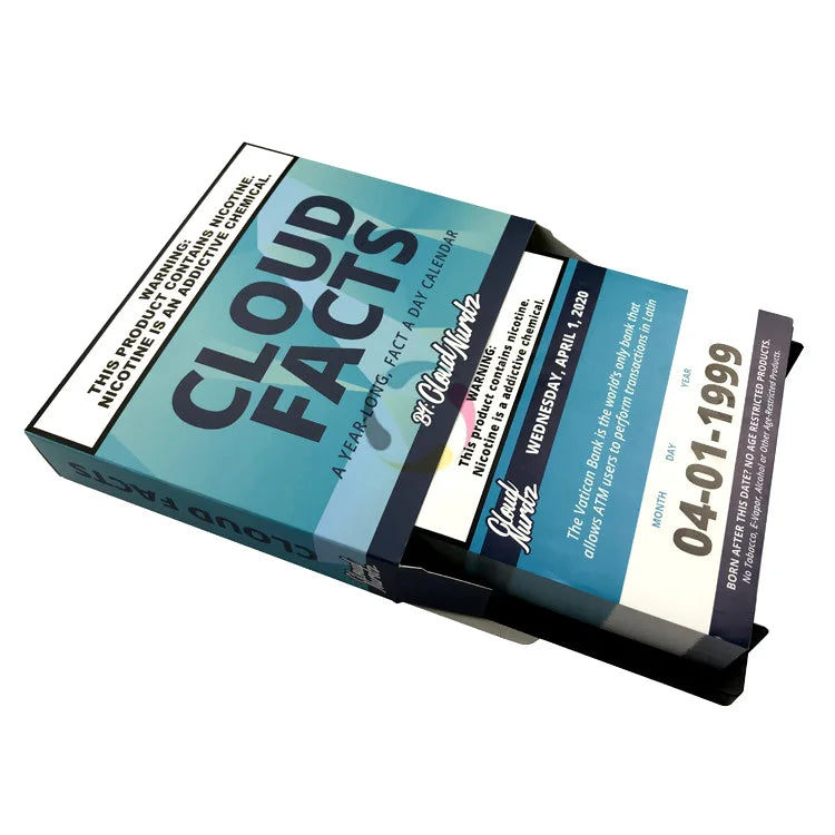 KTX-736787 Custom 365-Day Tear-Off Planner Calendar with High-Quality Print and Binding Options